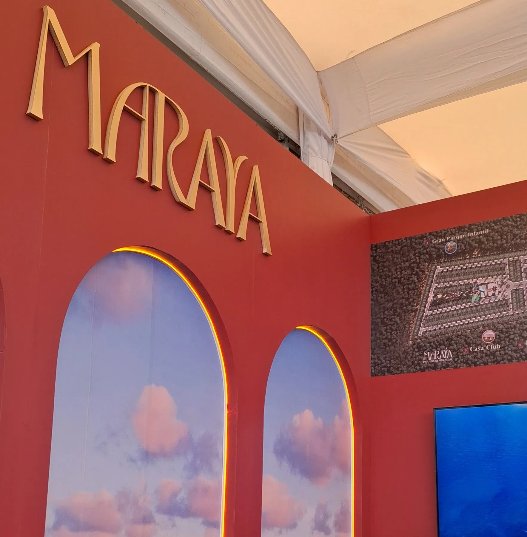 Stand de Maraya en Expo Real Estate México